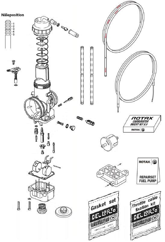 Rotax DD2 Carburettor